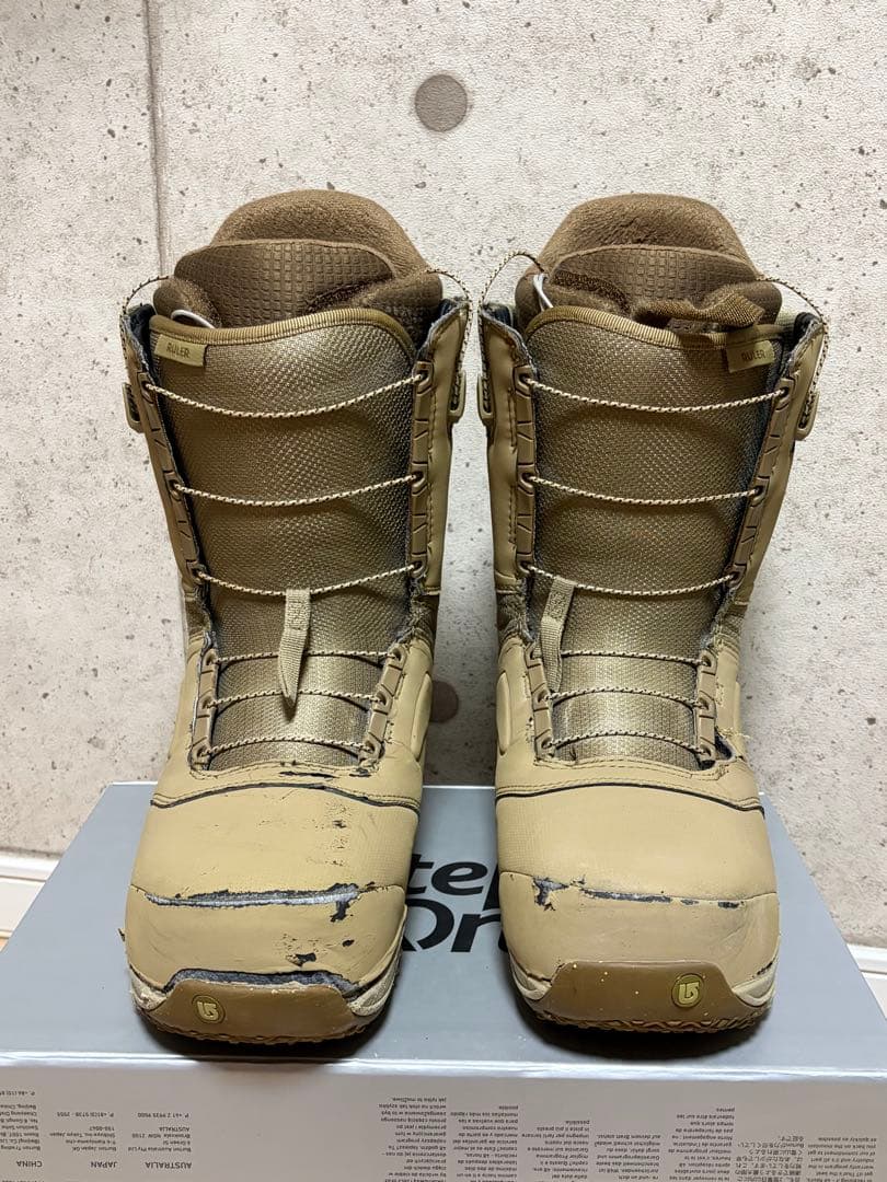 burton ruler 27 ベージュ 初心者