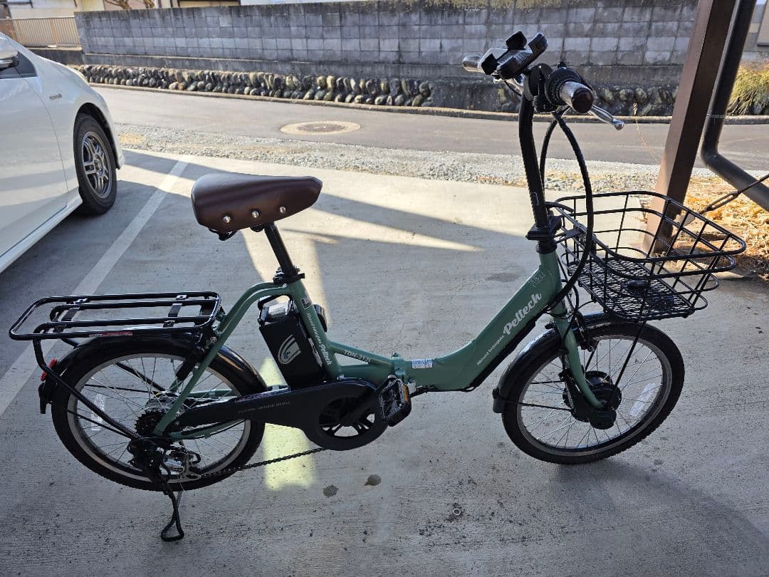 PELTECH ペルテック TDN-212L 折りたたみ電動自転車