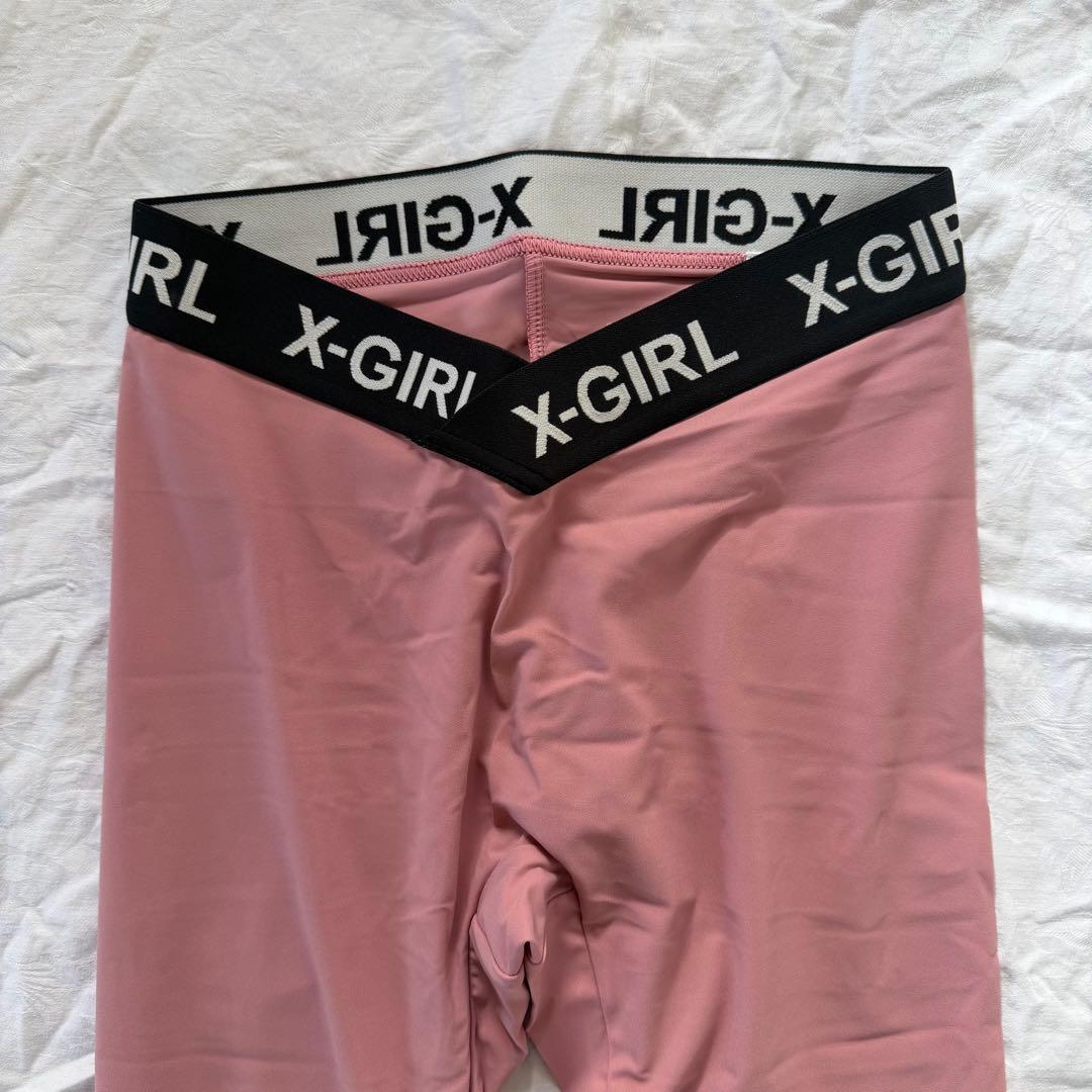 X-GIRL スポーツウェア上下セット/ピンク