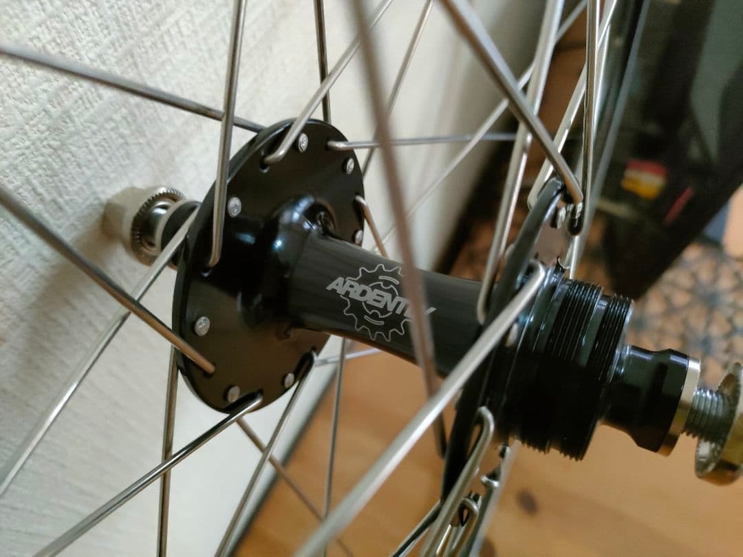 ピスト 競輪 700C 前後ホイール 車輪　AREXRIMS CX24 新品