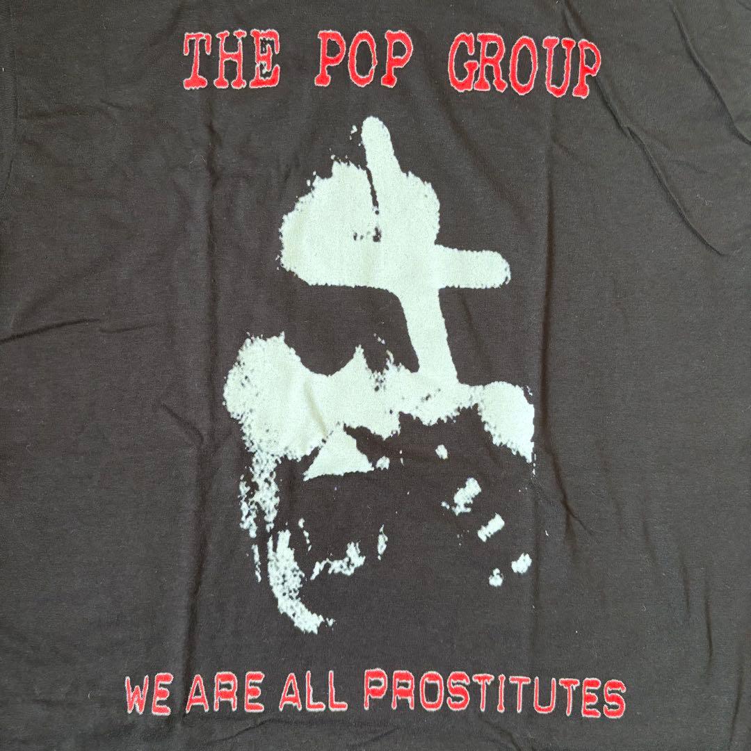 THE POP GROUP Tシャツ Mサイズ ブラック