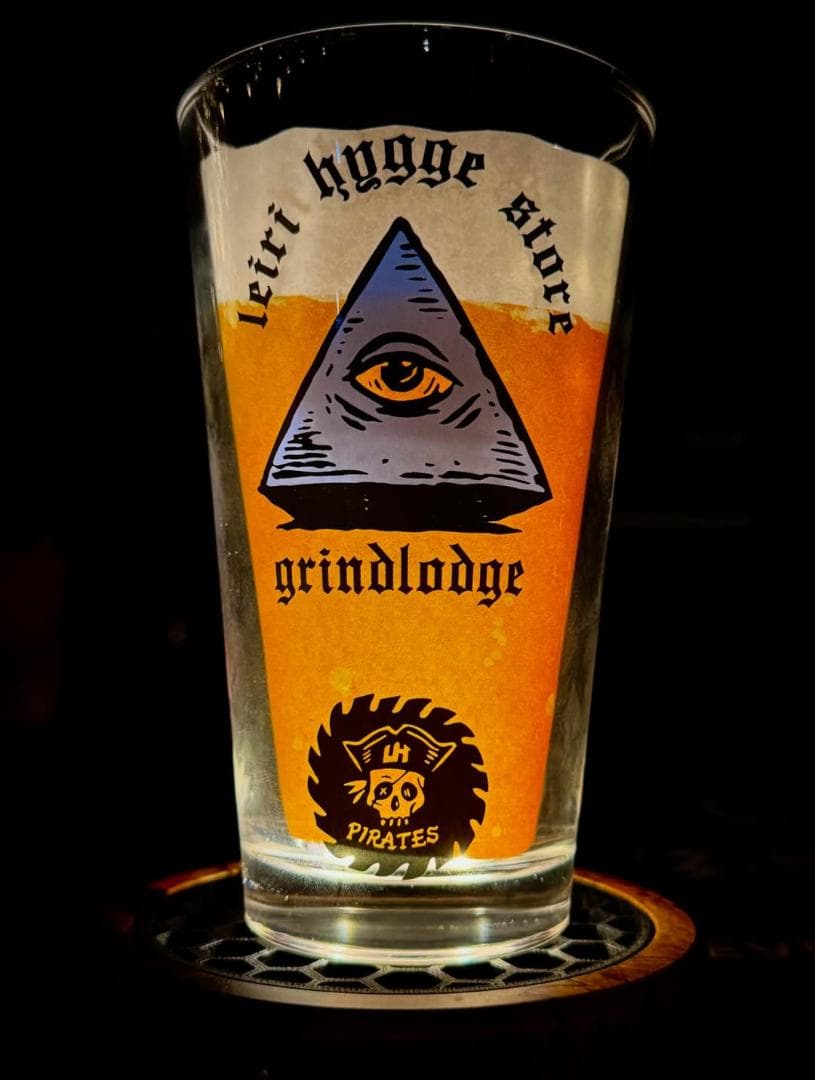 leiri ship パイントグラス グラインドロッヂ leiri hygge