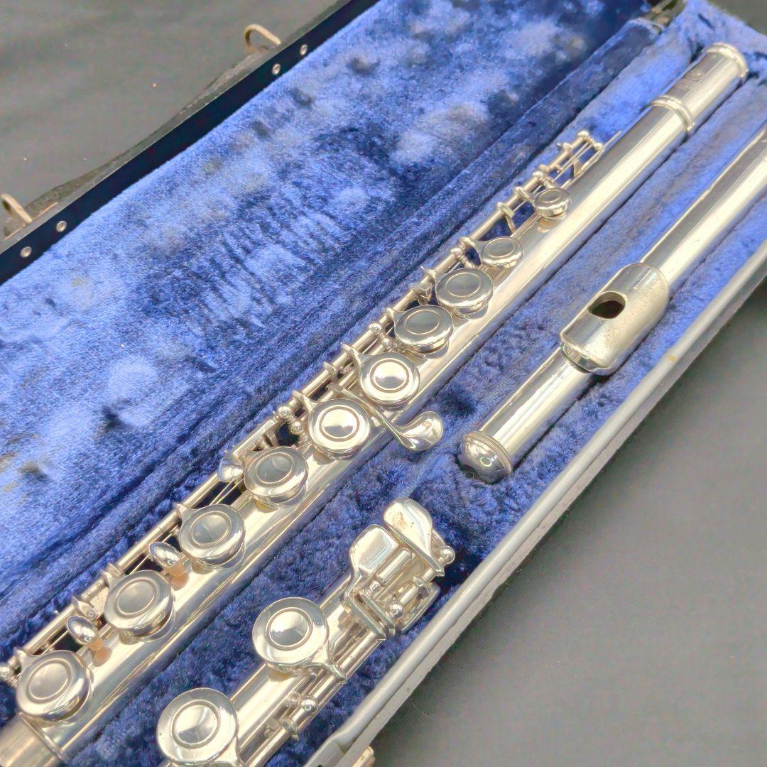 フルート　調整済　YAMAHA YFL22S （Eメカ無し　銀メッキ仕様）