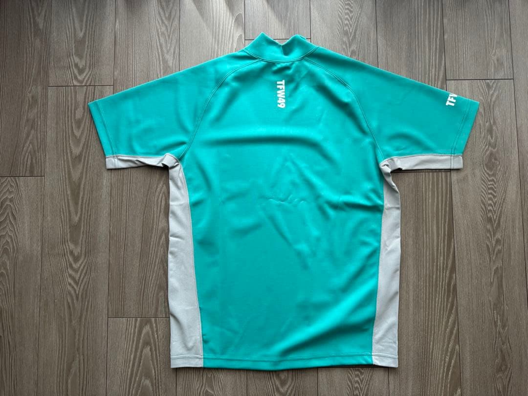 新品未使用　TFW49 半袖　モックネック　サイズM
