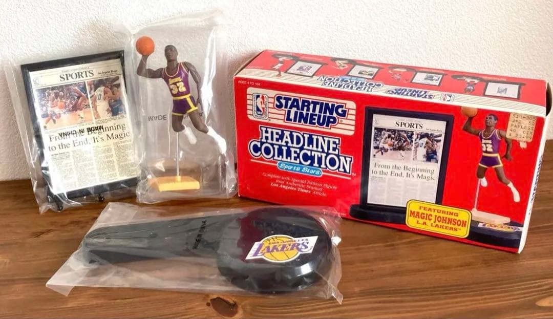 超希少！新品未開封　マジックジョンソン　フィギュア
