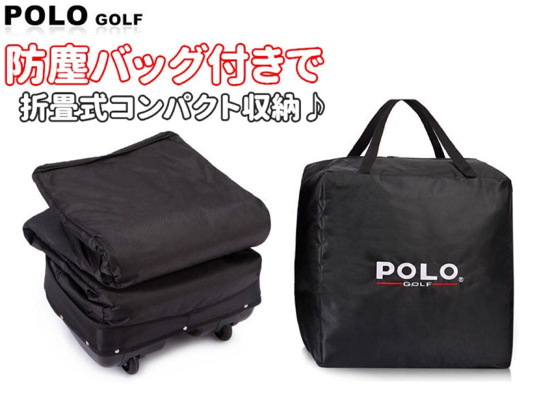 トラベルバッグ ゴルフ キャディバッグ カバーキャスター付きBLACK/GREY