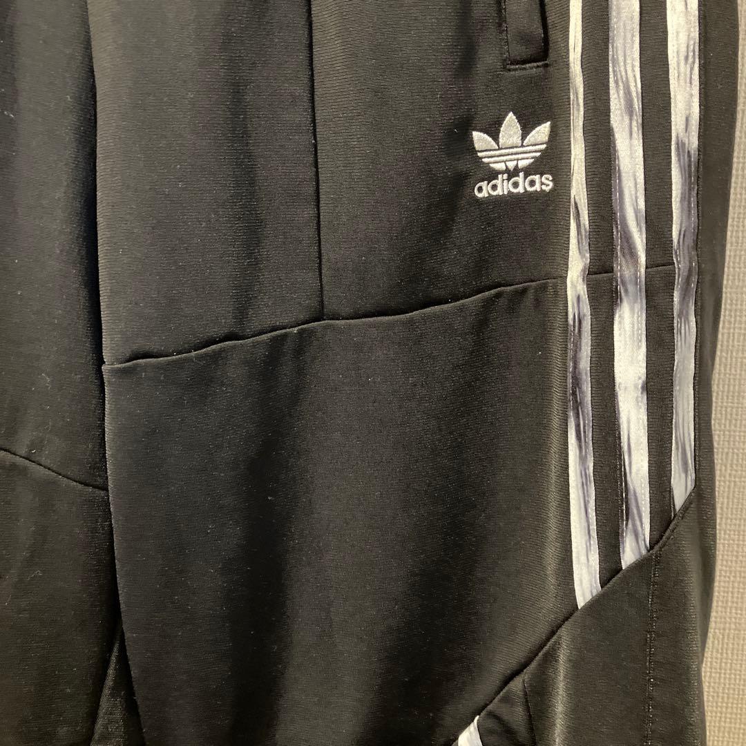 adidas×DANIELLE CATHARI 解体再構築トラックパンツ黒M
