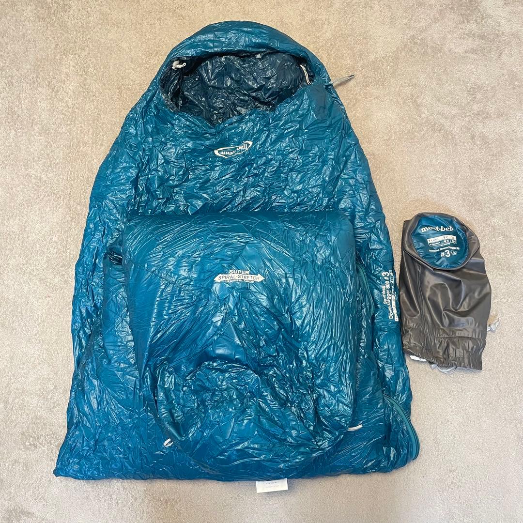 mont-bell シームレス ダウンハガー800 #3 Lzip