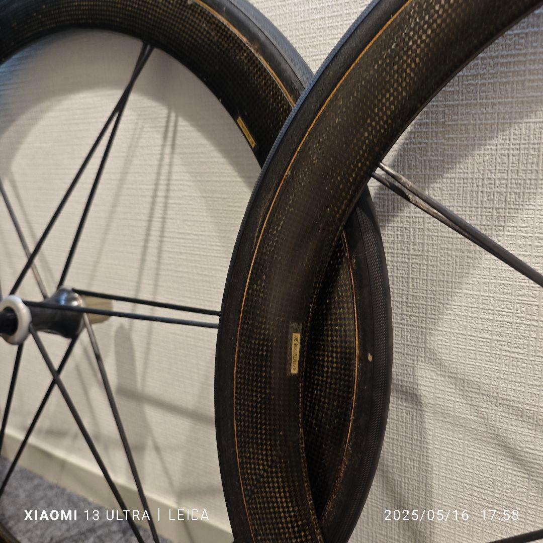 CORIMA MCC S+ 700C 47MM チューブラーホイールセット