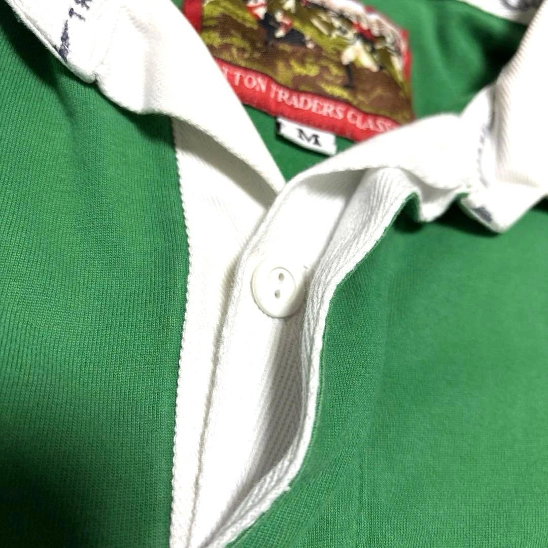 【激レア】ラグビー アイルランド代表　cotton コットン 長袖 ラガーシャツ