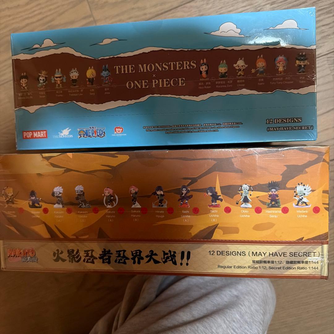 2正規品 POPMART ONE PIECE x LABUBU ナルトセット