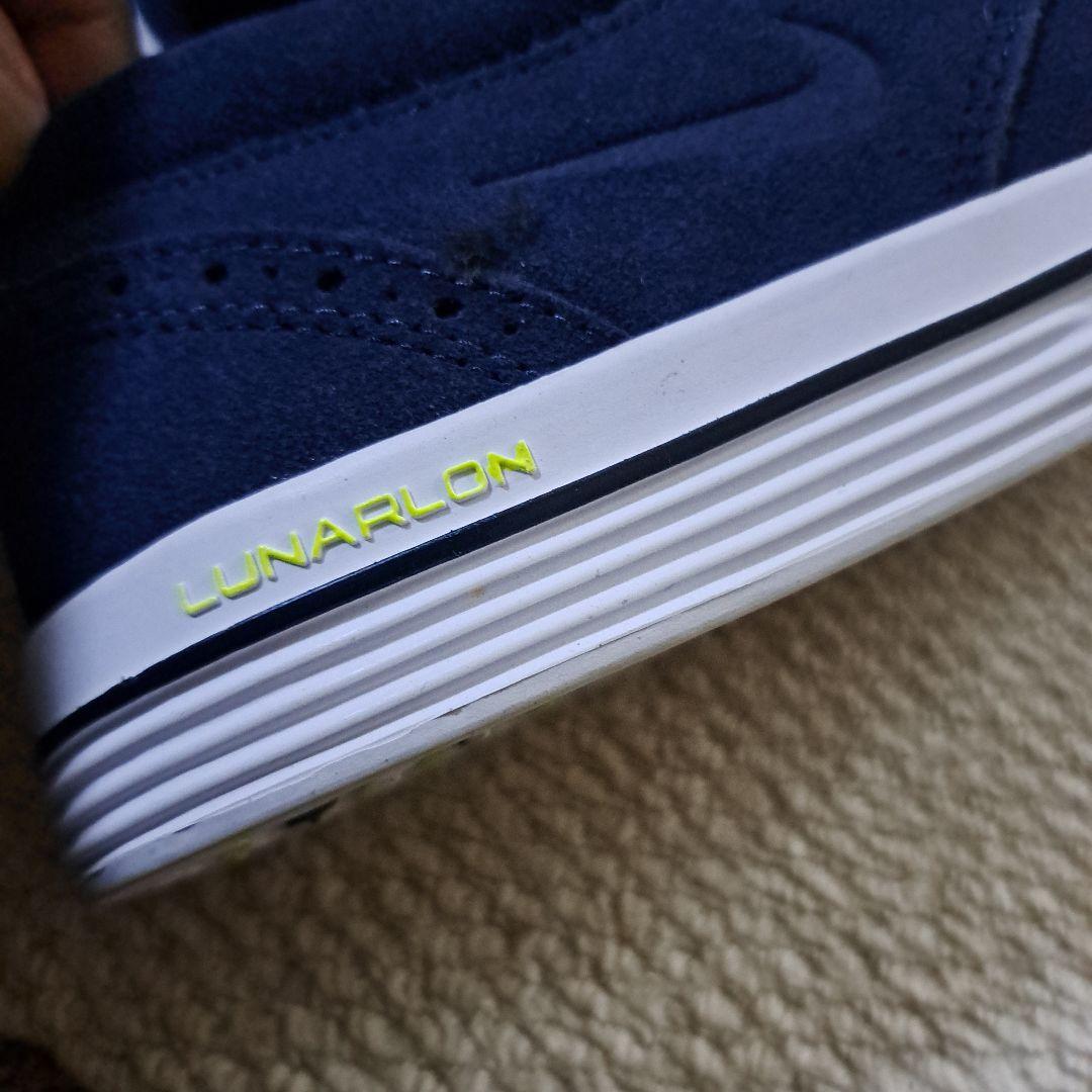 新品、未使用　Nike Lunaron ゴルフシューズ ネイビー25cm