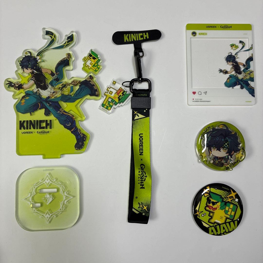 【美品】UGREEN × 原神 キィニチ ギフトボックス