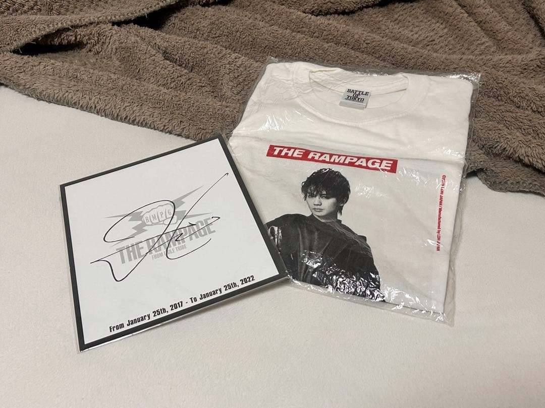 【未開封】THE RAMPAGE 吉野北人 Tシャツ サインつき
