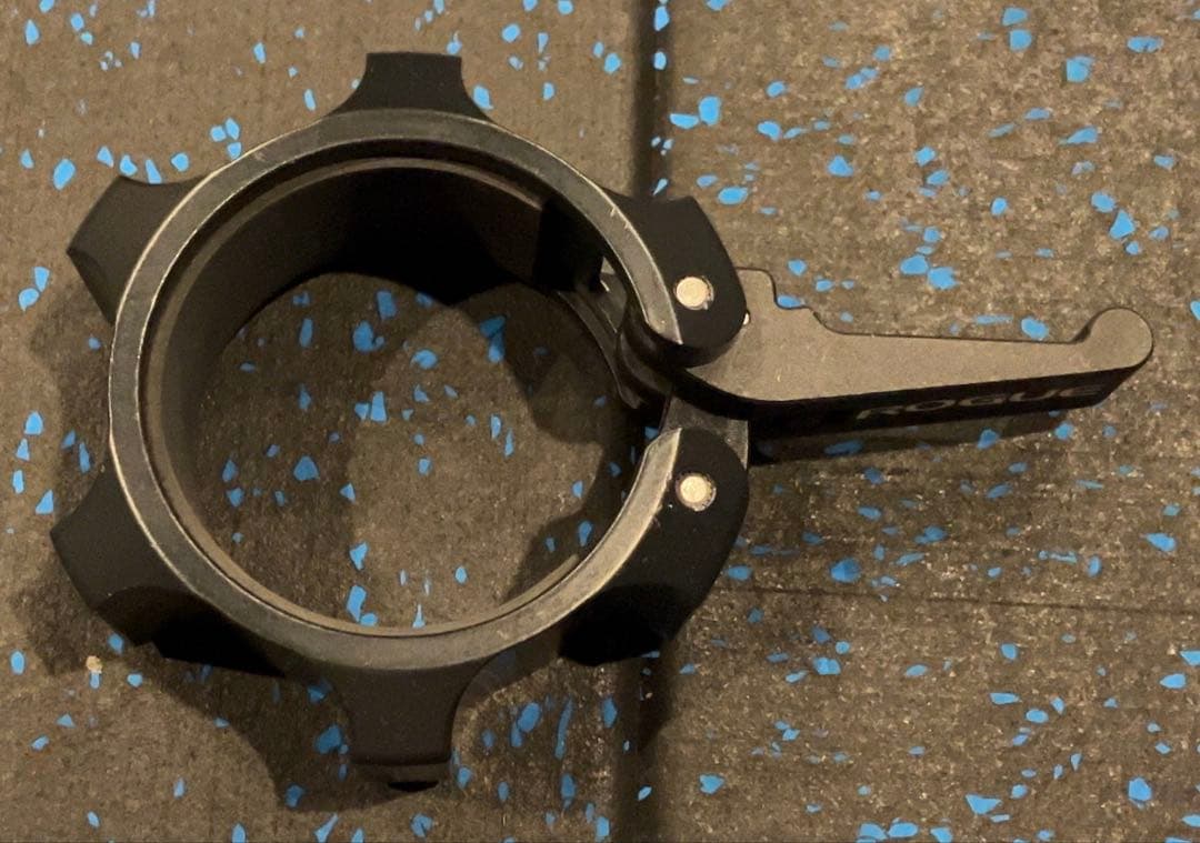 ROGUE FITNESS USAアルミニウムカラー セラコート ブラック