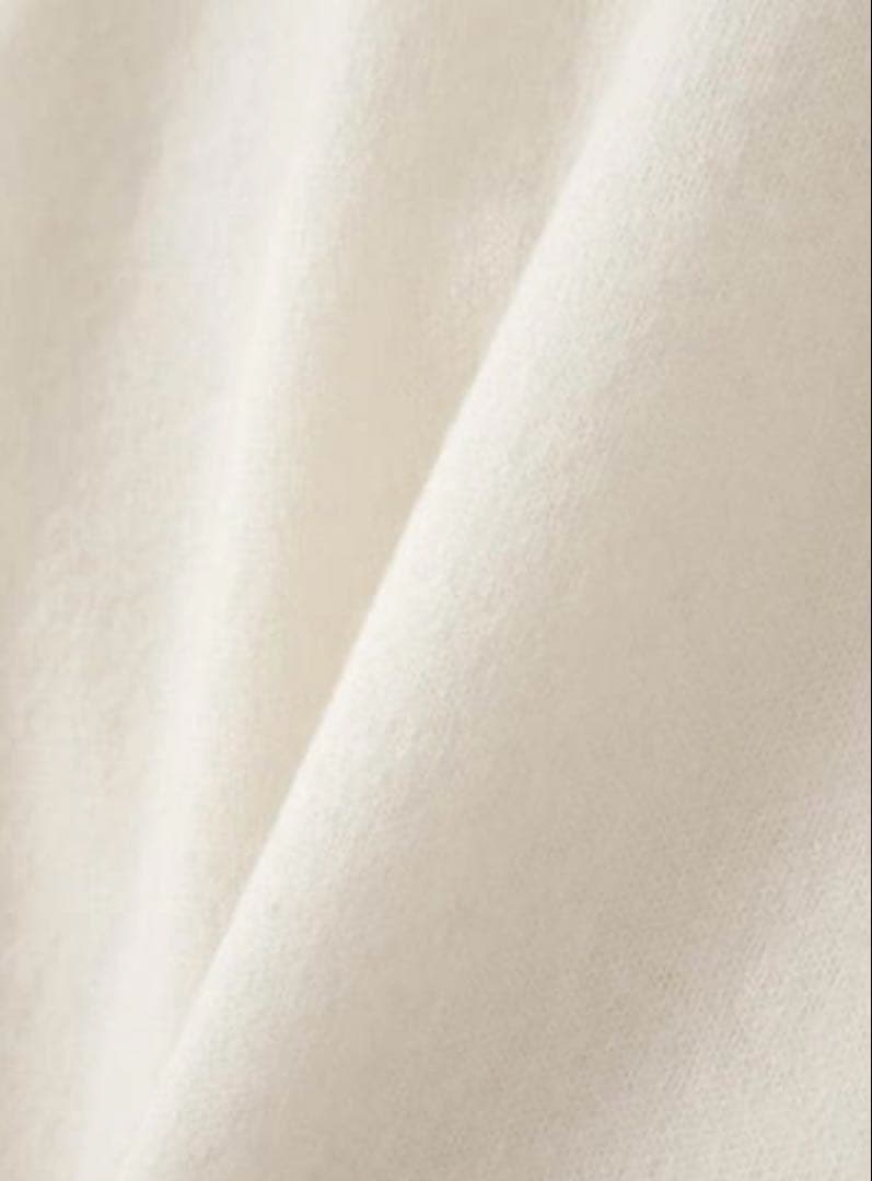 パーリ-ゲイツ　カシミヤ100%ニット　サイズ4　新品　白¥49500