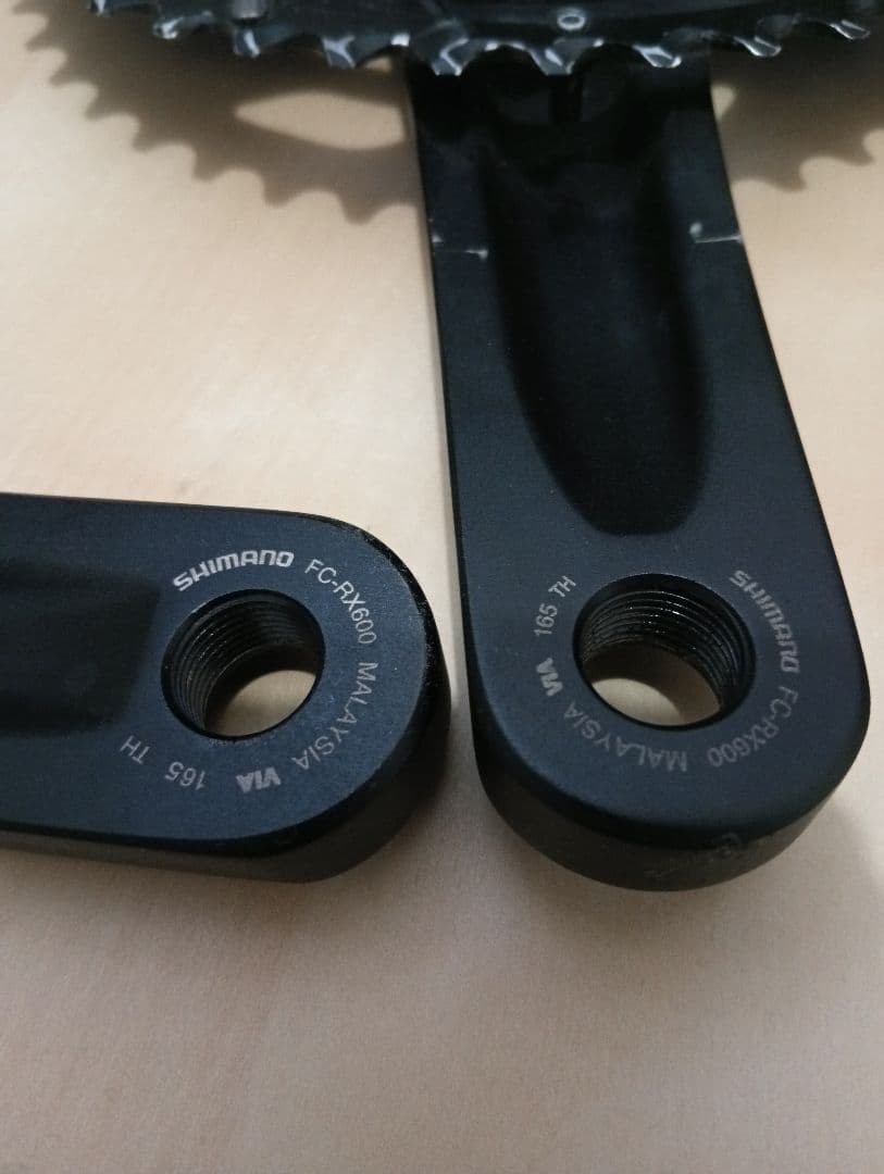 GRX FC-RX600-2 10s 46x30T 165mm クランクセット