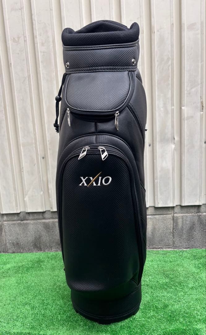 XXIO ゼクシオ キャディバッグ ゴルフバッグ ブラック