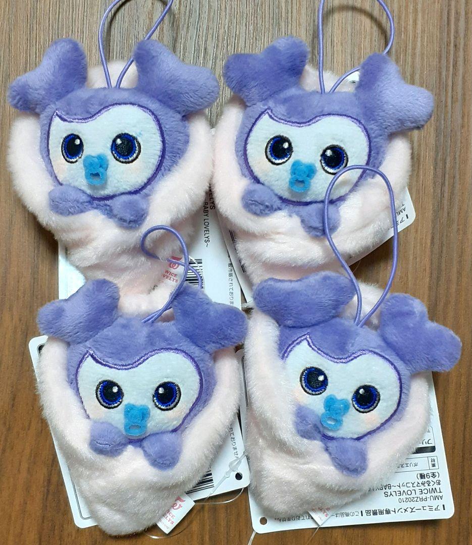 TWICE　おくるみ マスコット　サナ　4点セット　GiGO限定　ぬいぐるみ