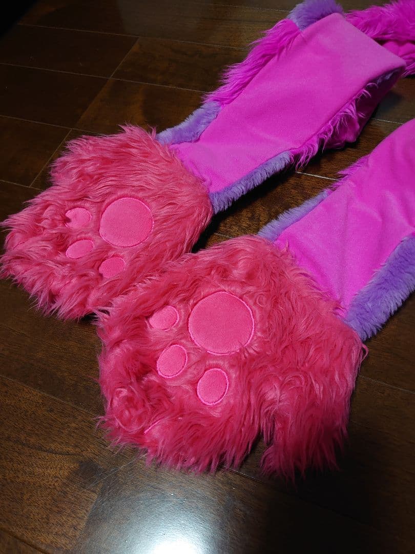 ゆ*り様 ディズニー マフラー ファンキャップ　 チェシャ猫　マフラー付きキャッ