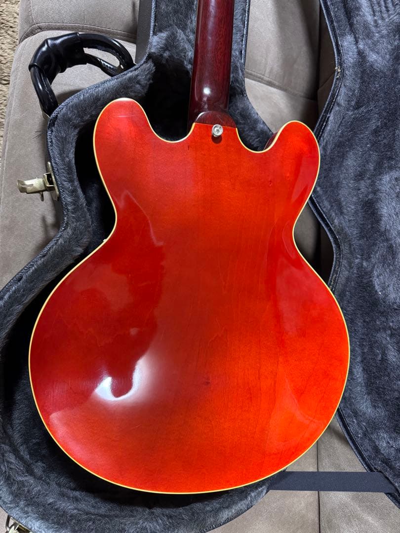 Gibson ES-335 Y RD ブロックインレイ　Memphis 工場製