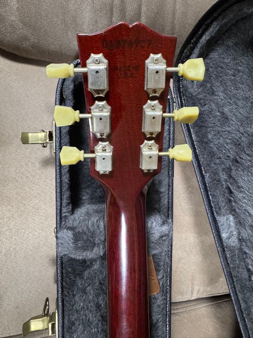 Gibson ES-335 Y RD ブロックインレイ　Memphis 工場製