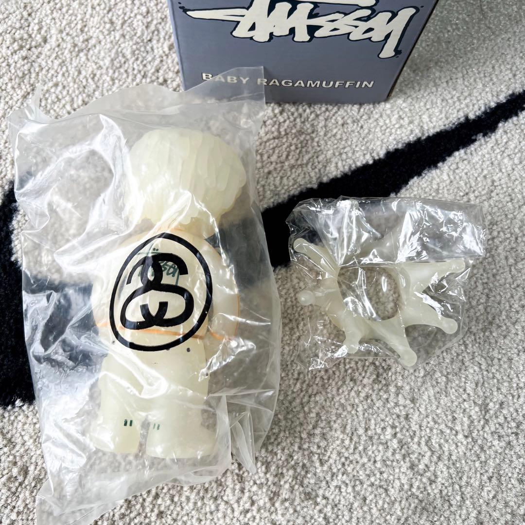 超希少 old stussy フィギュア clear デッドストック