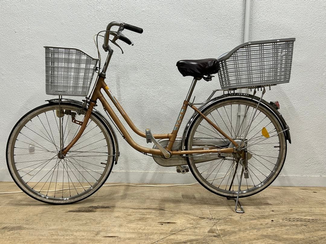 OGK シティサイクル 26インチ ブラウン