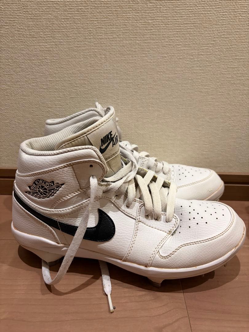 Nike Air Jordan 野球 スパイク ホワイト26cm