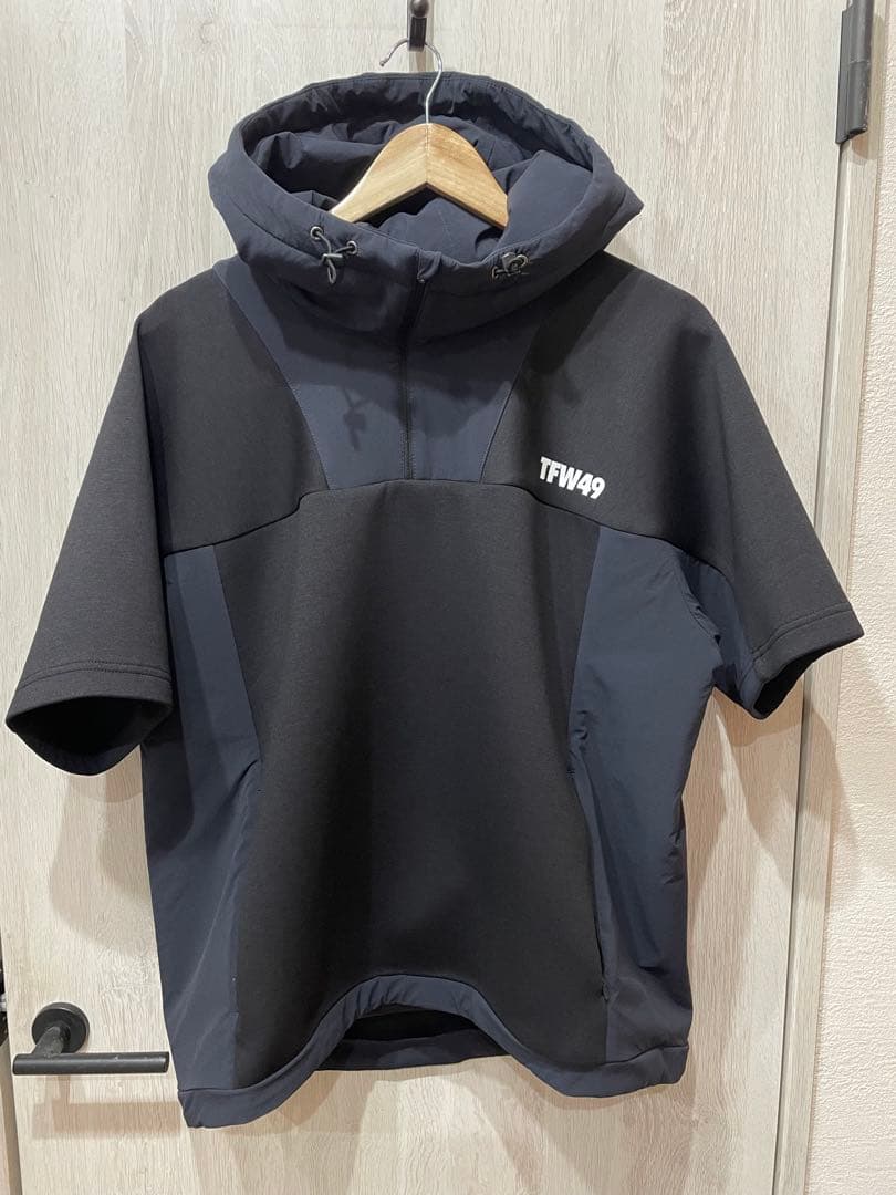 TFW49 CARDBOARD SHORT SLEEVE HOODIE サイズM