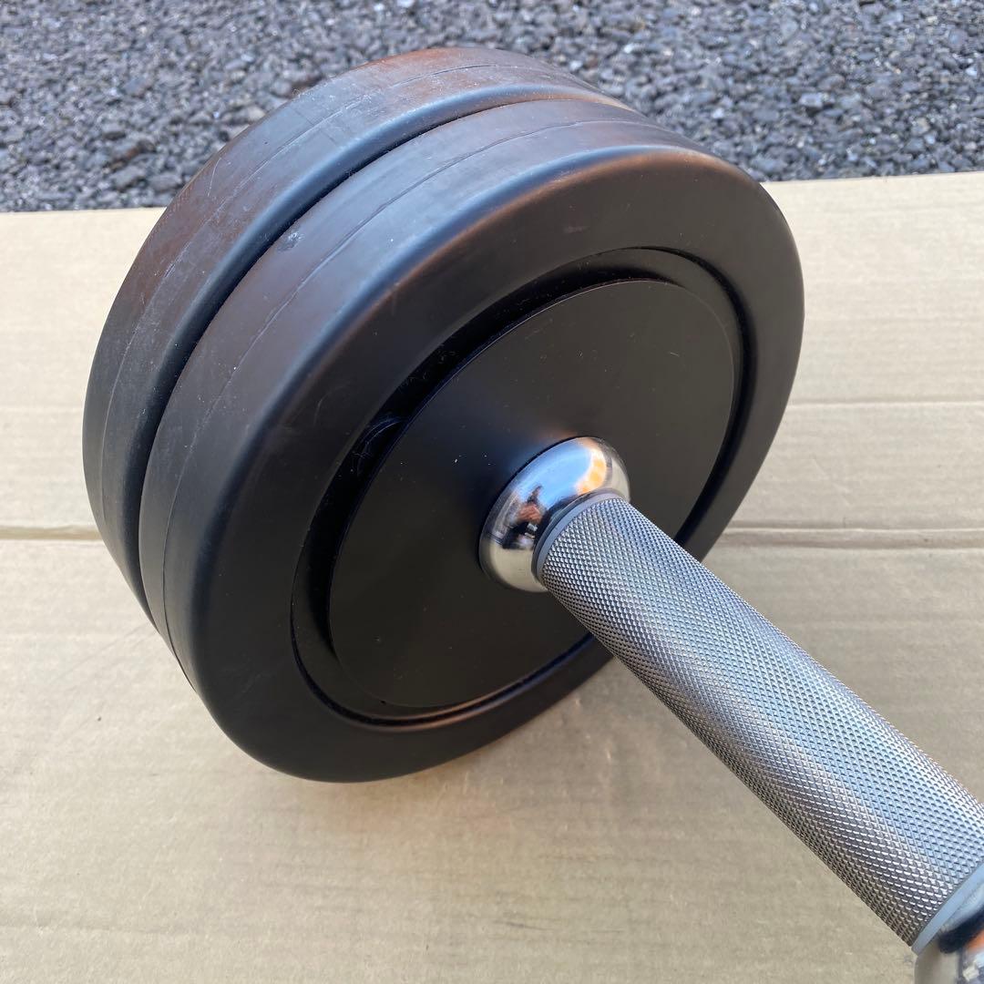 【引き取り限定】 IVANK イヴァンコ ラバー ダンベルセット　32kg 2点