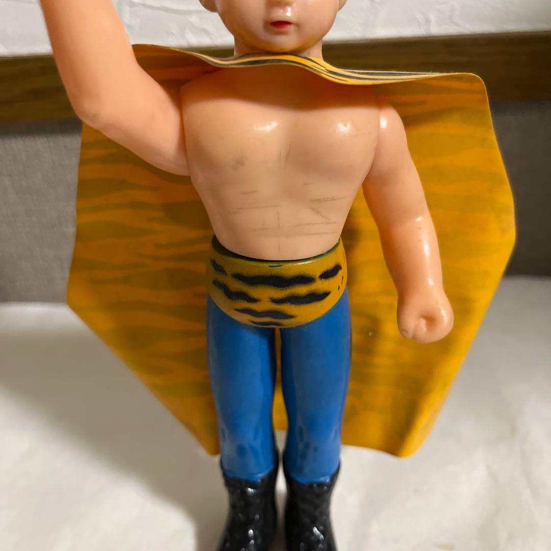 ⚠️激レア　タイガーマスク　ミドルサイズ　面取れ　中嶋製作所　当時物