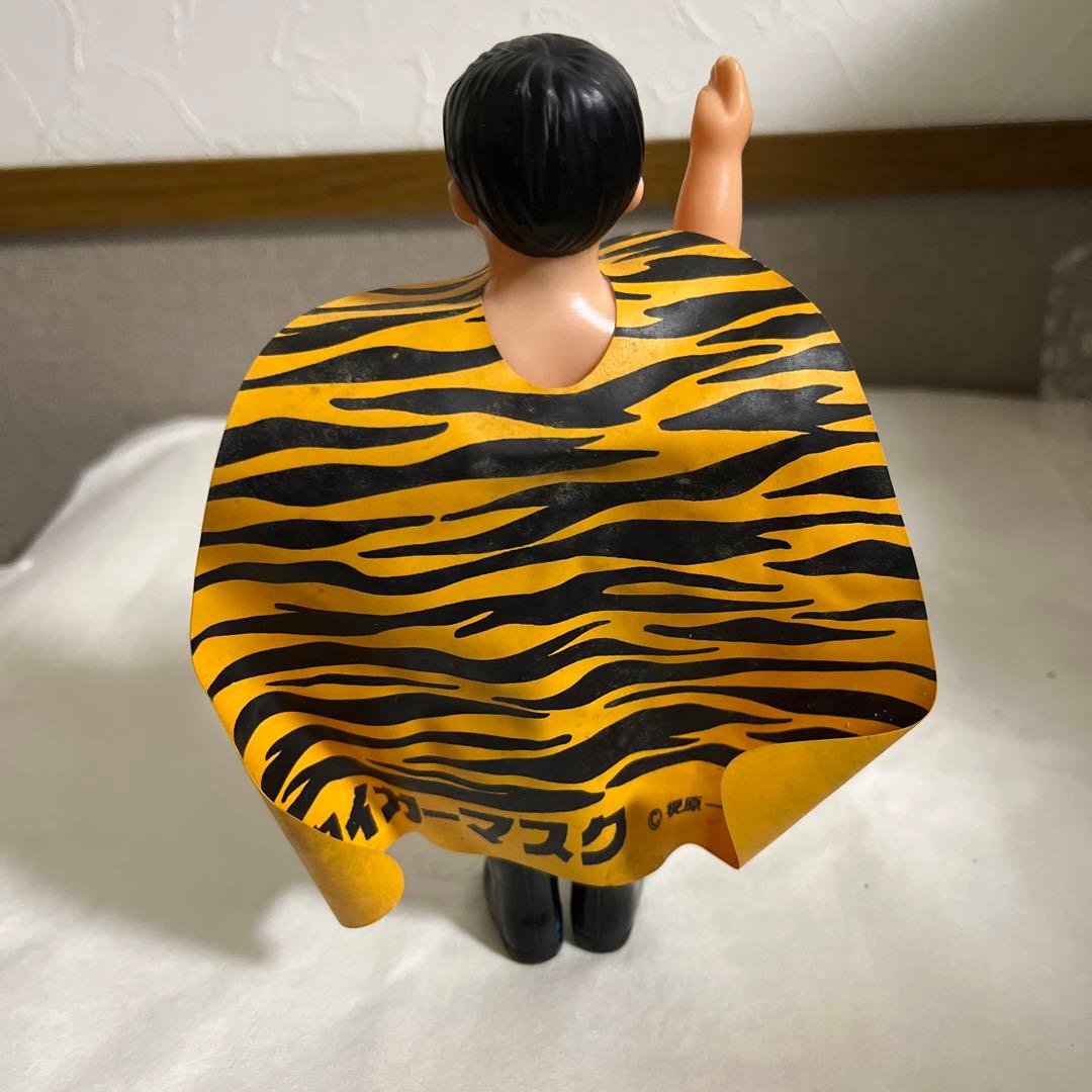 ⚠️激レア　タイガーマスク　ミドルサイズ　面取れ　中嶋製作所　当時物