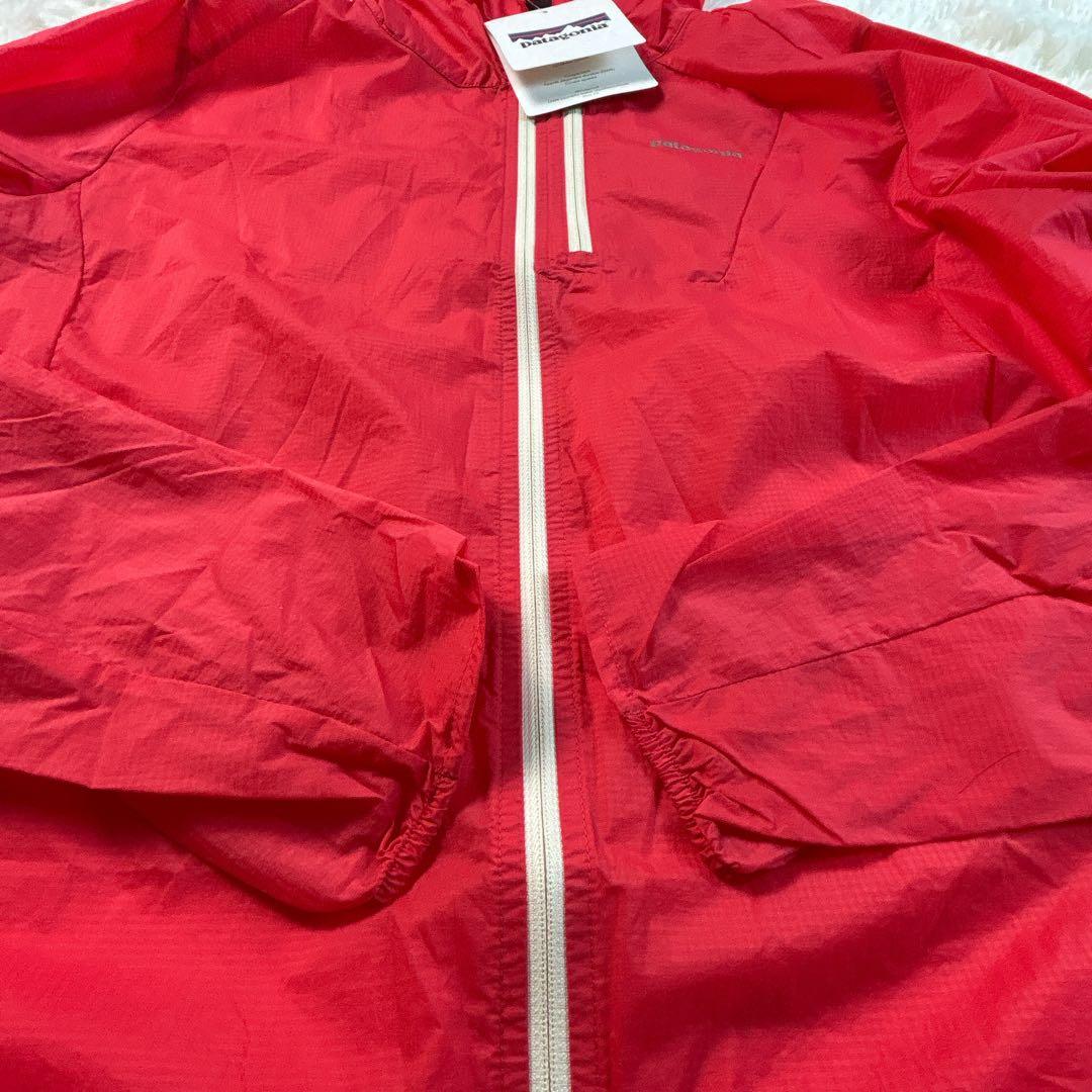 新品未使用タグ付 パタゴニア patagonia フーディニジャケット L赤