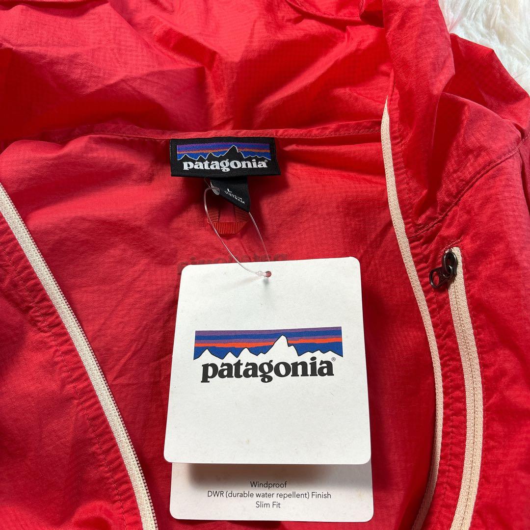 新品未使用タグ付 パタゴニア patagonia フーディニジャケット L赤