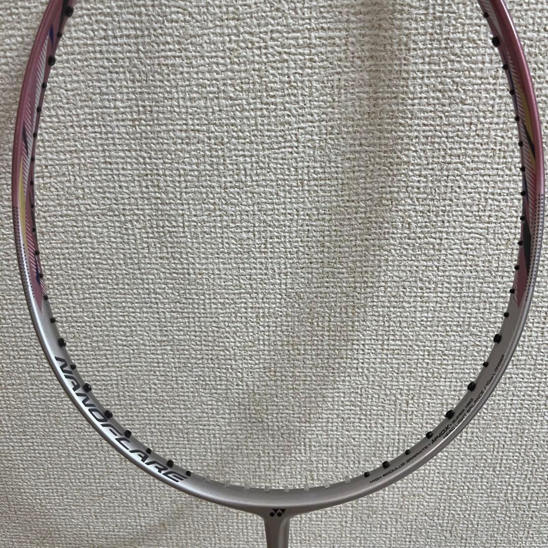 ✨NANOFLARE 600 バドミントンラケット ピンク✨