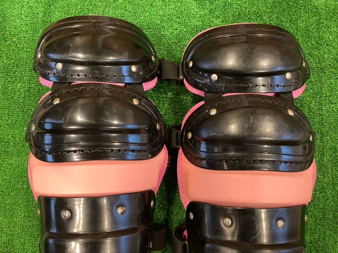 ベルガード キャッチャー 捕手用 レガース 一般硬式用 ピンク ブラック 日本製