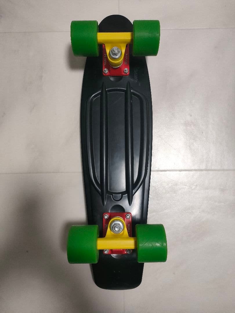 Penny 22インチ　ミニクルーザー　スケボー　ラスタカラー