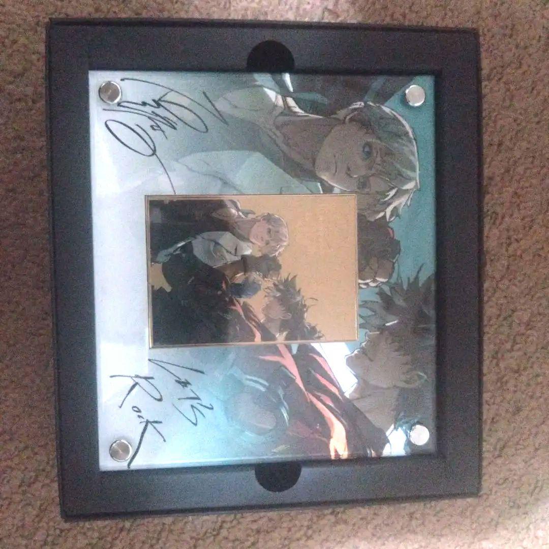 サイン入り35周年記念メモリアルプレート