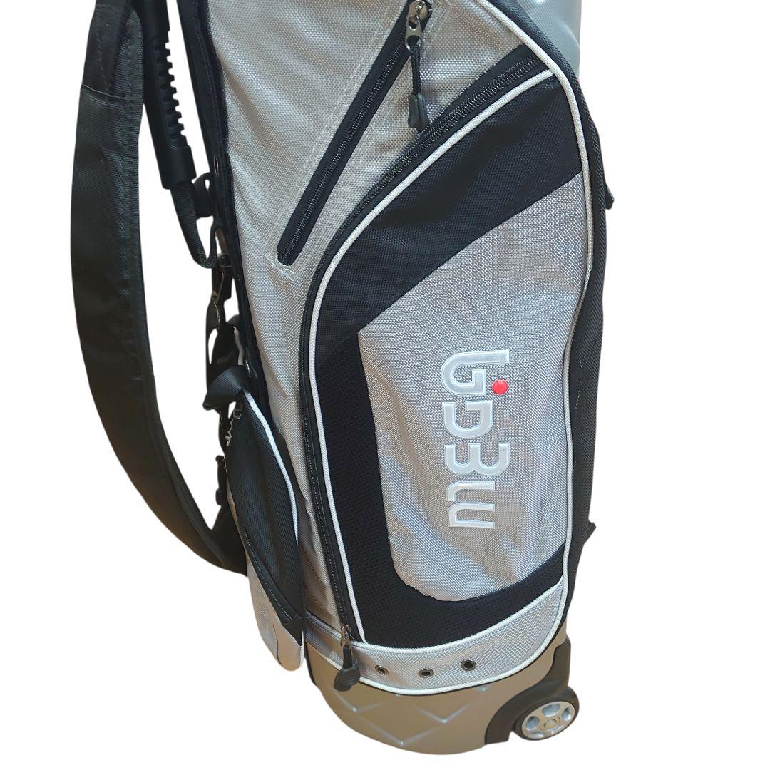 【美品】MEGA GOLF ハードケース キャディバッグ キャスター トラベル