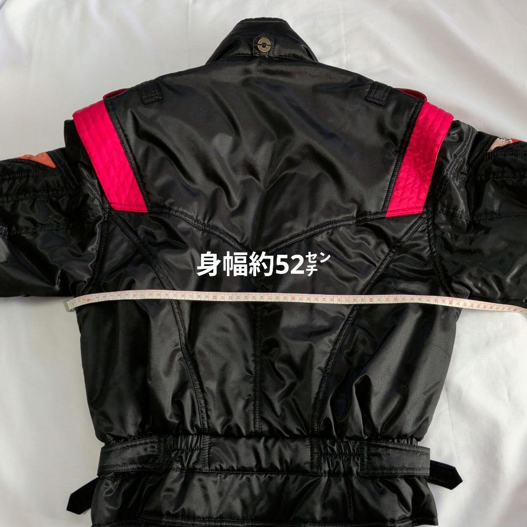 【WINDEX・ウインデックス】スキーウェア ブラック✕レッド ２点セット