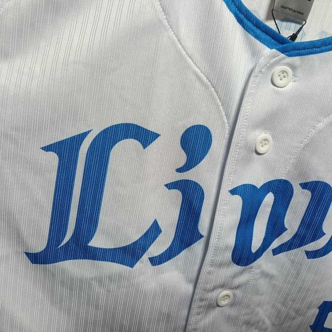 【新品タグ付き！】 西武ライオンズ 外崎修汰 ブルーシリーズユニフォーム L