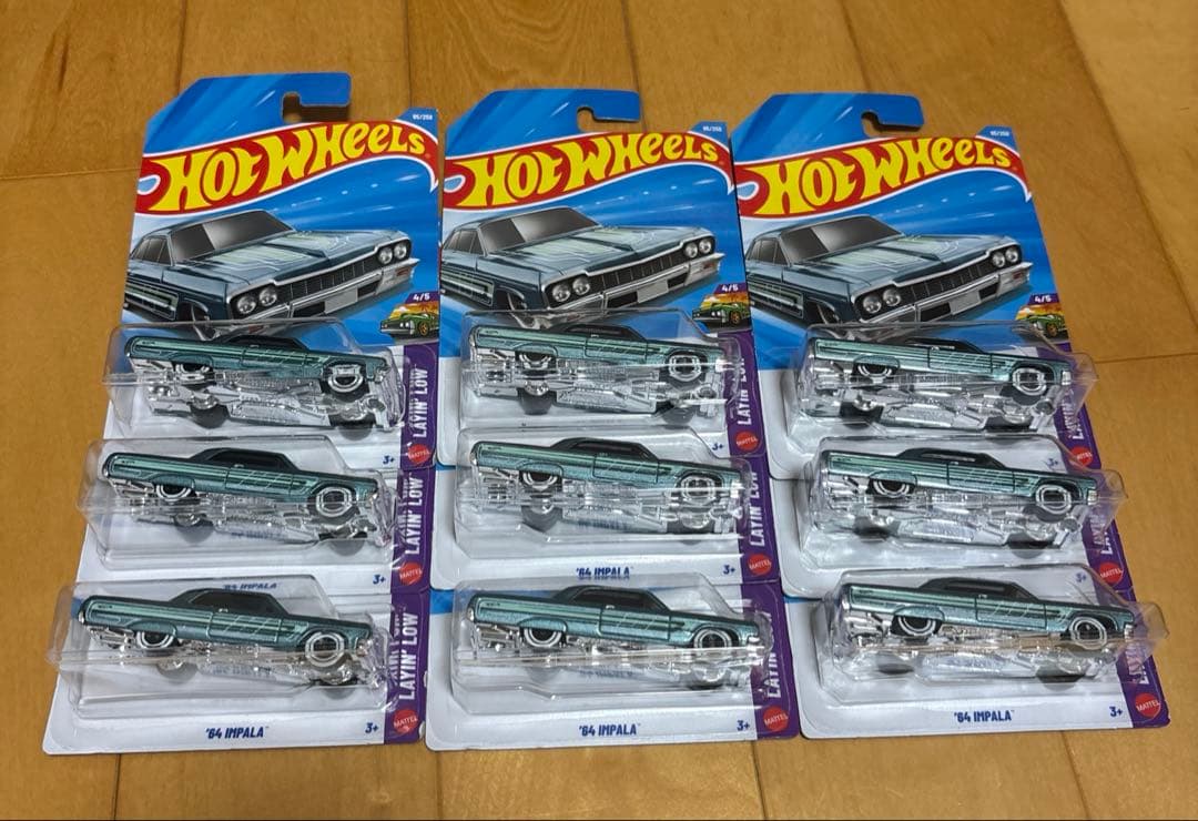 ホットウィール インパラ 9台セット