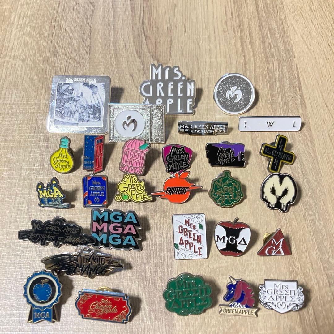 炭*素様 Mrs. GREEN APPLE ピンバッジ ミセスピンズ