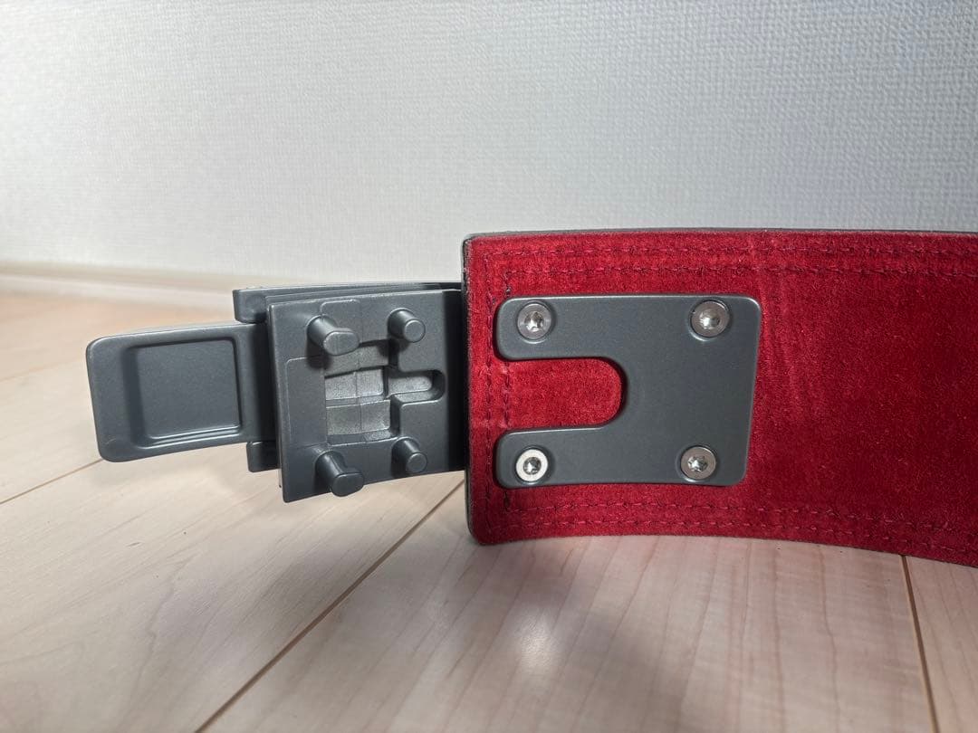 SBD パワーベルト ブラック/レッド10mm XSサイズ