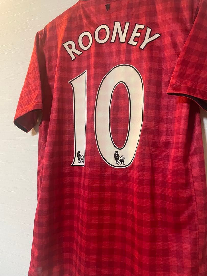 未使用 マンチェスターユナイテッド 12/13 ルーニー ホームユニフォーム