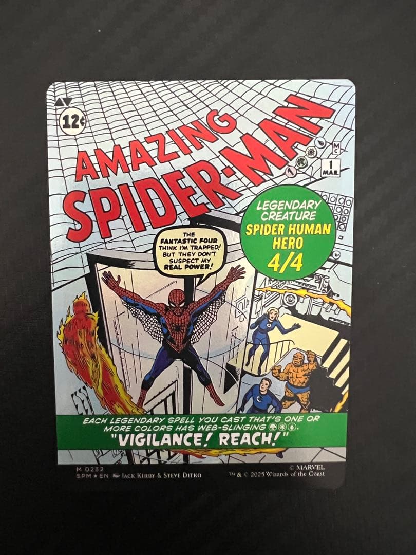 mtg ピーター・パーカー/アメイジング・スパイダーマン コミックfoil