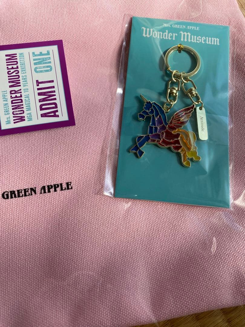 ミセスグリーンアップル　ワンダーミュージアム福岡限定トートバッグ　ステンドグラス