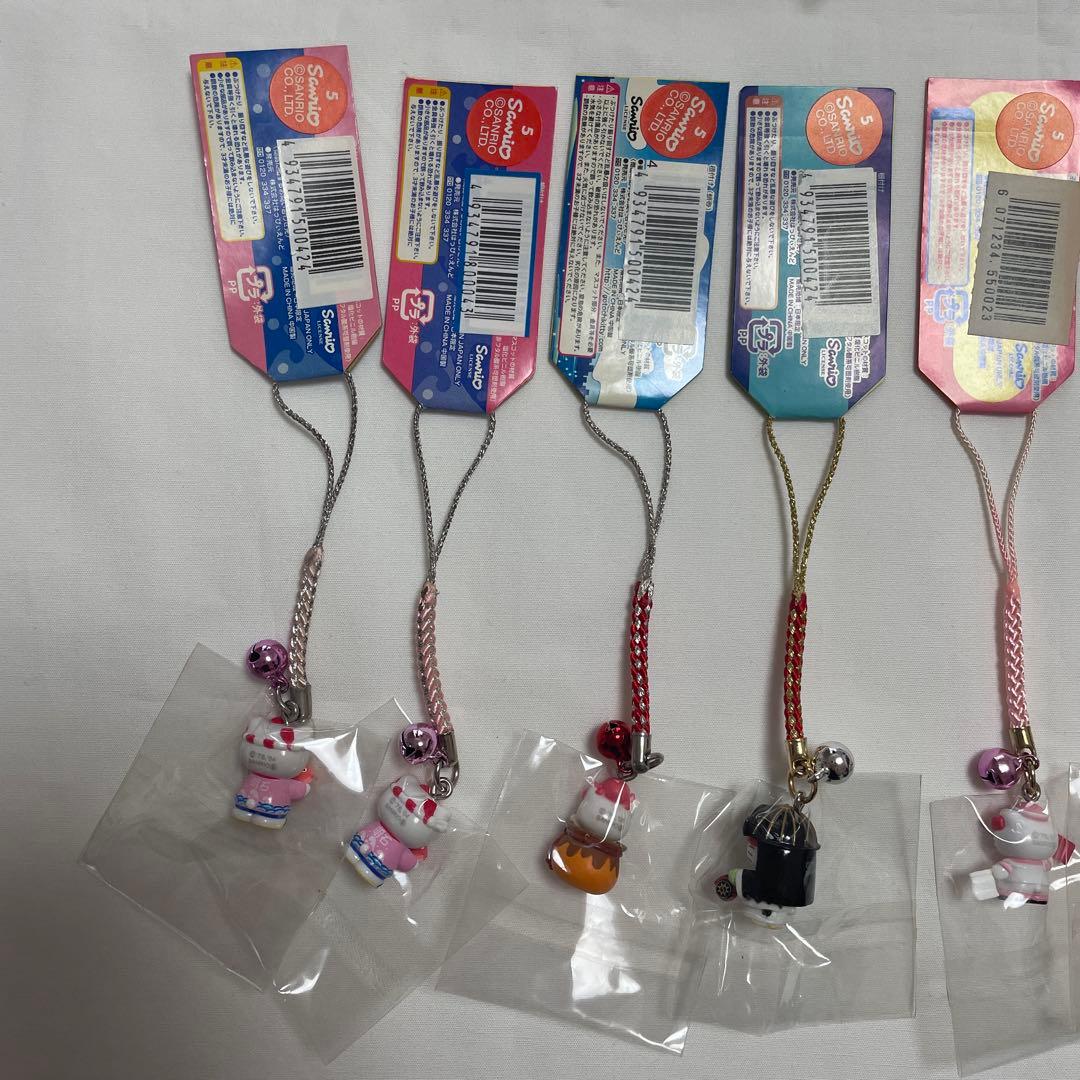 新品◆ハローキティ ご当地キティ 根付けストラップ 兵庫 18個セット◆匿名配送