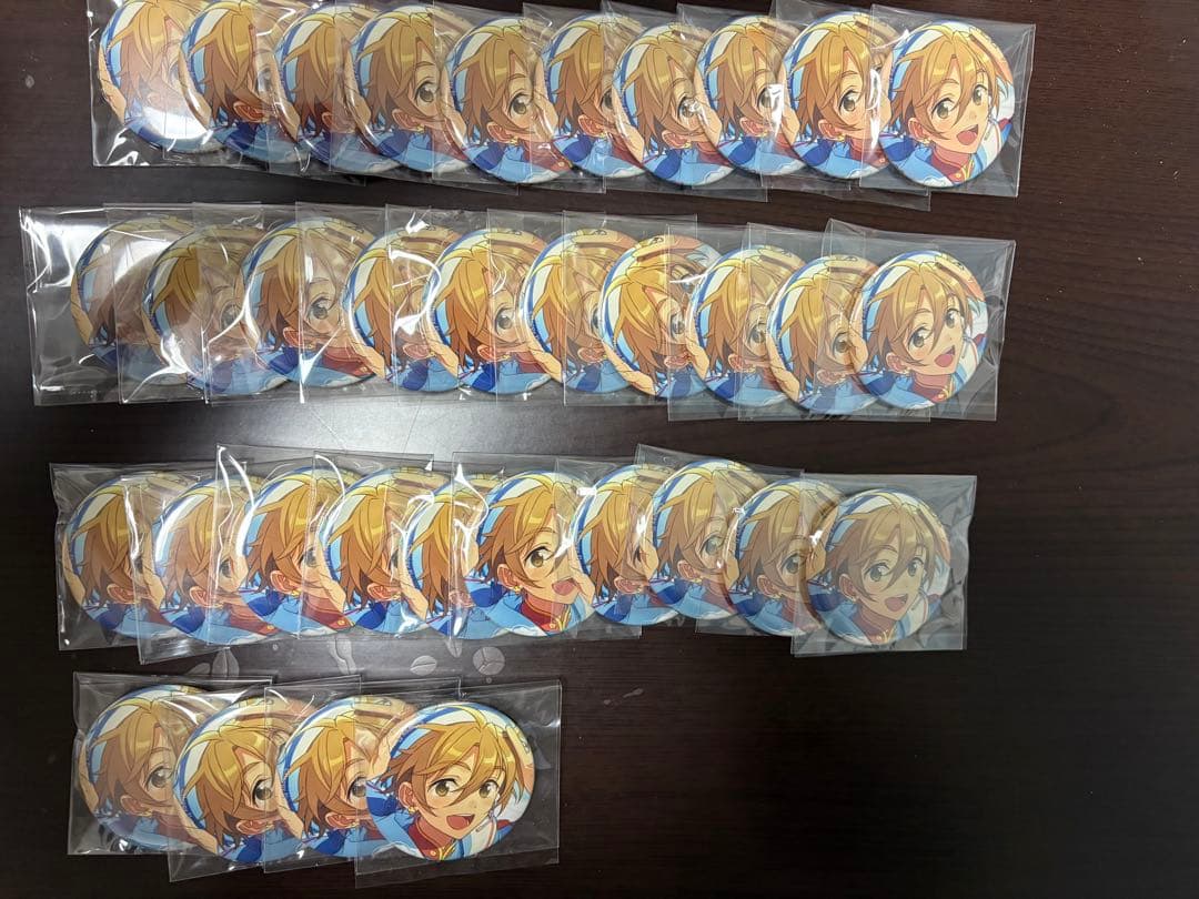 あんさんぶるスターズ あんスタ 真白友也 コレ缶バ 缶バッジ Sep34個セット